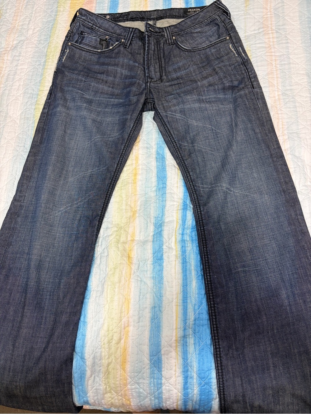Buffalo David Bitton Dark Blue Jeans